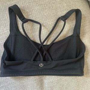Lululemon black sports bra